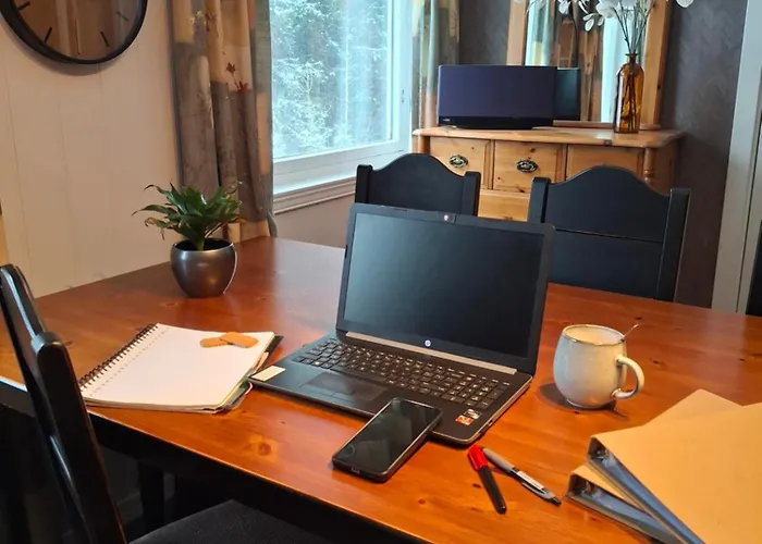 בית נופש Huset Alcamaro - A Place To Work & Breathe Haegeland